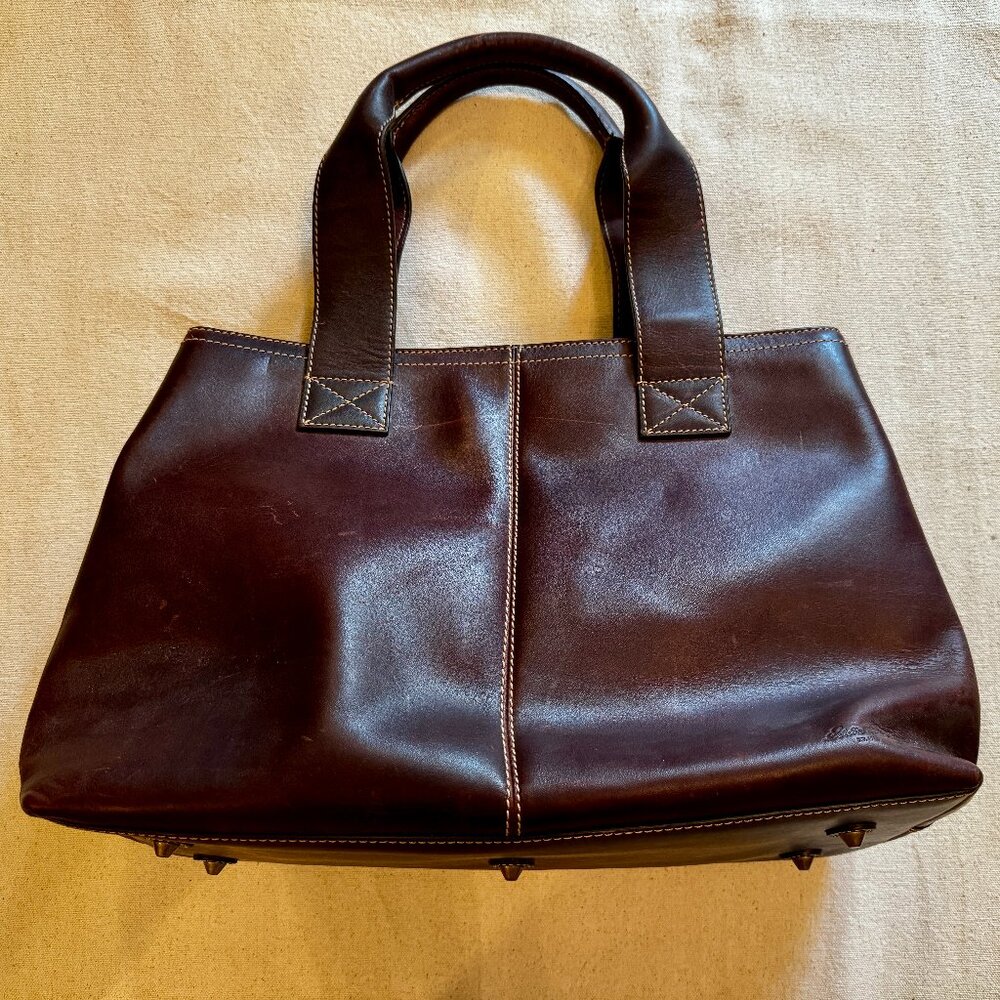 Eddie Bauer Leather Tote